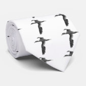 Cravate Oiseaux marins Abstraits (Roulé)