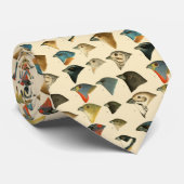 Cravate Oiseaux nord-américains (Roulé)