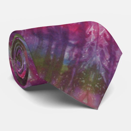 Cravate Old School Tie Dye Necktie (Roulé)