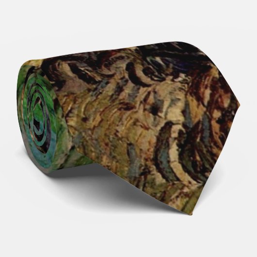 Cravate Olive Grove par Vincent van Gogh (Roulé)