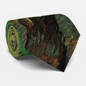 Cravate Olivier Grove avec les chiffres de cueillette, Vin (Roulé)