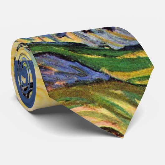 Cravate Oliviers aux Alpilles par Vincent van Gogh (Roulé)