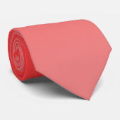 Cravate Ombre de corail clair (Roulé)