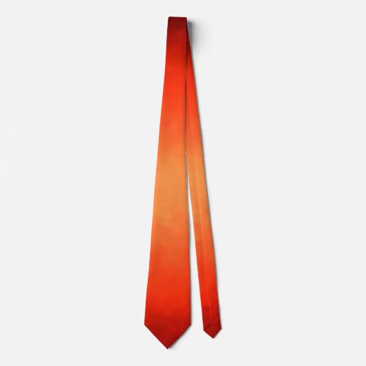 Cravate Ombre orange brûlé (Devant)