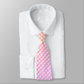 cravate "Ombre Pastel Rainbow En vichy Check" (Attaché)