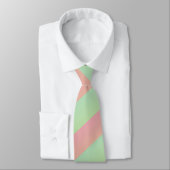 Cravate Ombre Pastel Watermelon Multi Diagonal Stripes (Attaché)