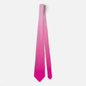 Cravate Ombre Rose Clair et Chaud (Devant)