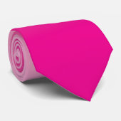 Cravate Ombre Rose Clair et Chaud (Roulé)