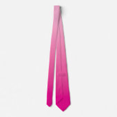 Cravate Ombre Rose Clair et Chaud (Dos)