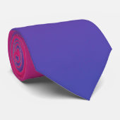 Cravate Ombre rose et violet (Roulé)