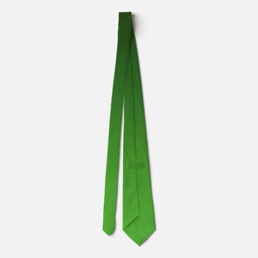Cravate Ombre vert foncé et vert clair (Dos)