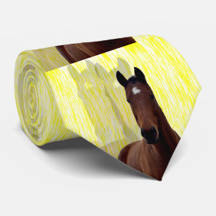 Cravate Ombres Cheval De Châtaignes,