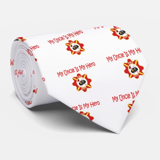 Cravate oncle de héros du feu (Roulé)