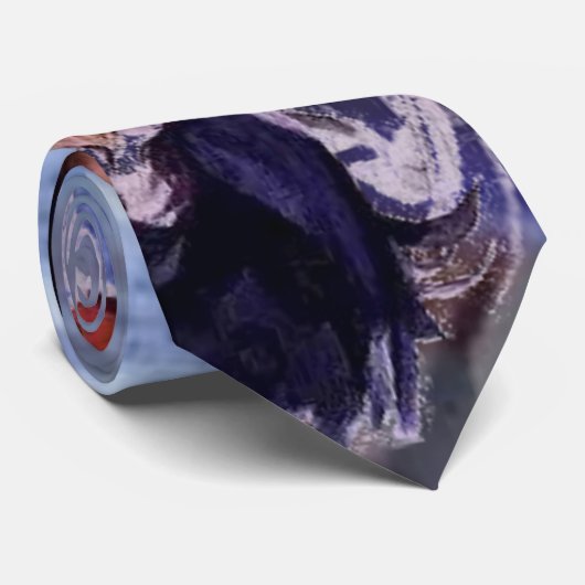 Cravate Oncle Sam (Roulé)