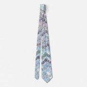 Cravate ondulée violette (Dos)