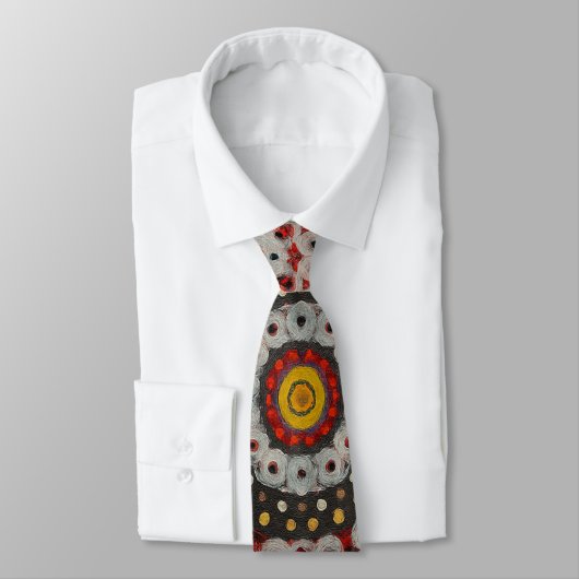 Cravate One-of-a-Kind Kaleidoscope Elegance Tie (Attaché)