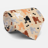 Cravate Oodles de canicules et vaches Motif Tan (Roulé)