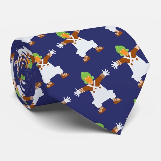 Cravate Oompa Loompa (Roulé)