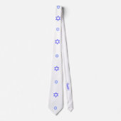 Cravate Opal01 Étoile De David Necktie (Devant)