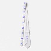 Cravate Opal01 Étoile De David Necktie (Dos)