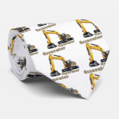 Cravate Opérateur d'excavateur (Roulé)