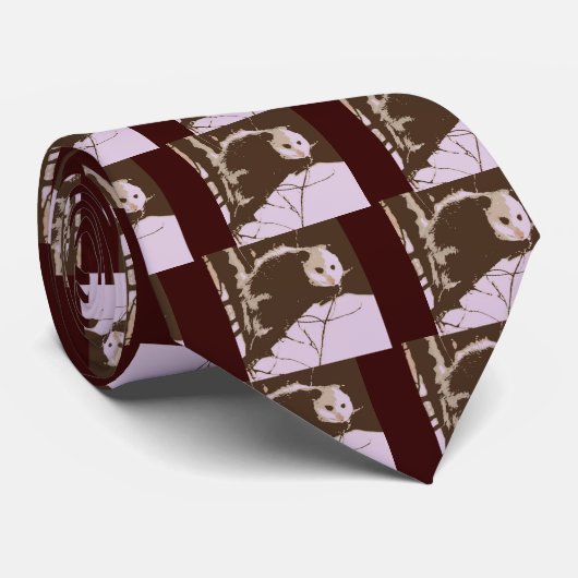 Cravate Opossum (Roulé)