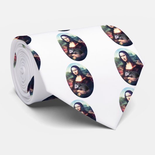 Cravate Opossum de Mona Lisa (Roulé)