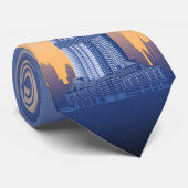 Cravate OPUS Burj Khalifa (Roulé)