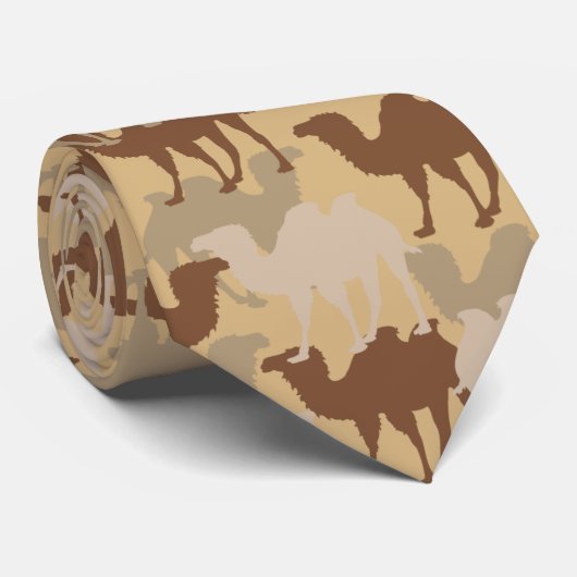 Cravate OPUS Cameluflage (Roulé)