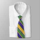 Cravate OPUS Mardi Gras Diagonal Strié (Attaché)