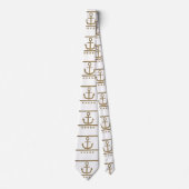 Cravate or anchor on white backgroor (Devant)