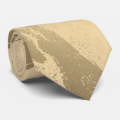 Cravate Or élégant en marbre (Roulé)