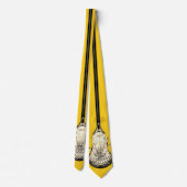 Cravate or jaune crosse (Dos)