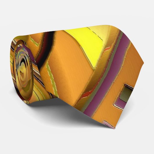 Cravate Or Matrix (Roulé)