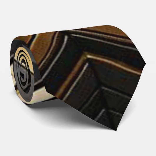 Cravate Or noir de Stropdas (Roulé)