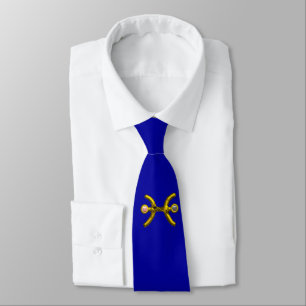 Cravate OR ZODIAC BIJOU D'ANNIVERSAIRE / PISCES Bleu