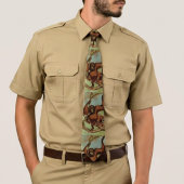 Cravate Orang-outan vintage