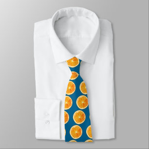 Cravate orange