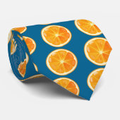 Cravate orange (Roulé)