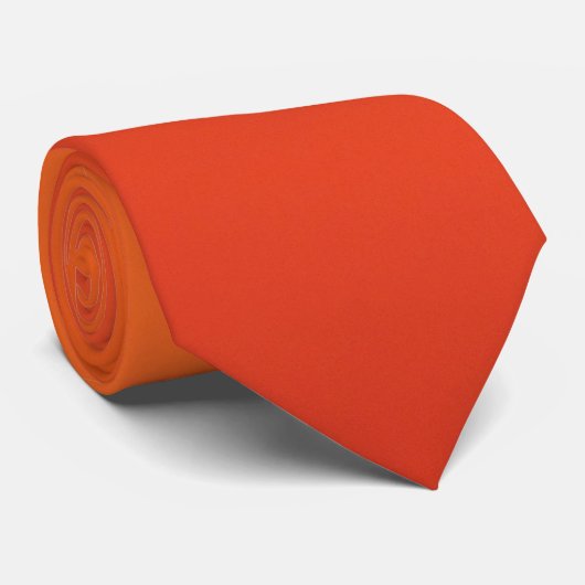 Cravate Orange de gradient (Roulé)