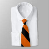 Cravate Orange et noir II (Attaché)