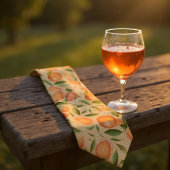 Cravate Orange Grove