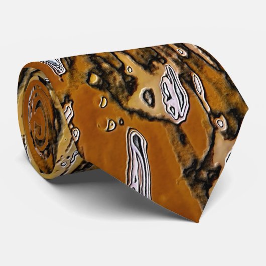 CRAVATE ORANGES (Roulé)