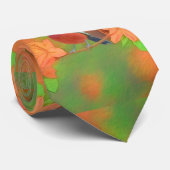 Cravate Orchard Oriole Songbird Peinture Oiseau original (Roulé)