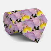 Cravate Orchidée de printemps (Roulé)