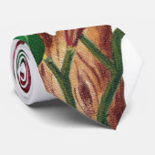 Cravate Orchidées (Roulé)