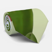 Cravate Orchidées paphiopedilum interreliées (Roulé)