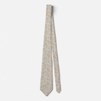 Cravate Oreiller jeté à motif floral pastel vintage disty