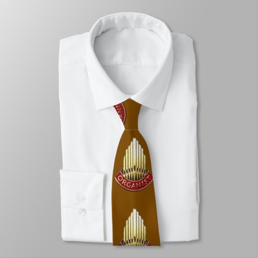 Cravate Organiste Brown (Attaché)
