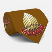Cravate Organiste Brown (Roulé)